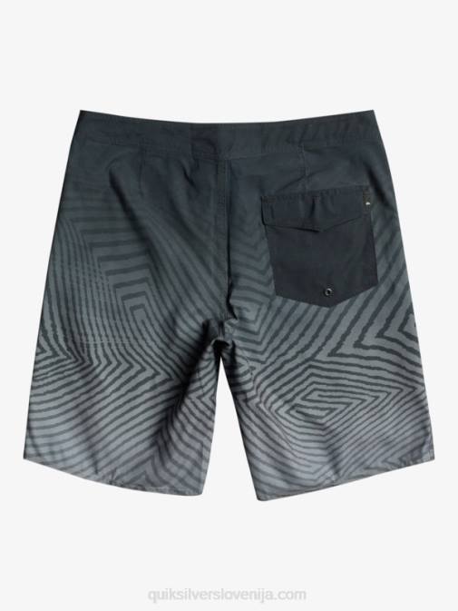 Quiksilver PJ4H1281 moški Črna vsakodnevne deskarske hlače warp fade 20