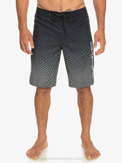 Quiksilver PJ4H1281 moški Črna vsakodnevne deskarske hlače warp fade 20