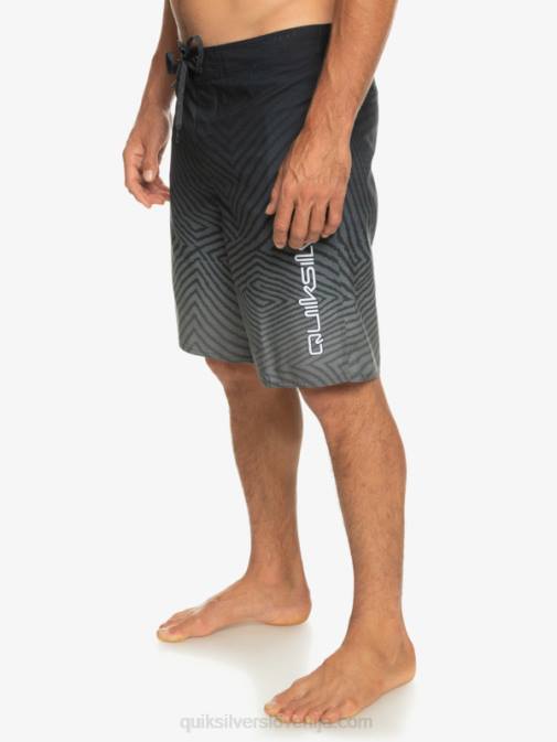 Quiksilver PJ4H1281 moški Črna vsakodnevne deskarske hlače warp fade 20