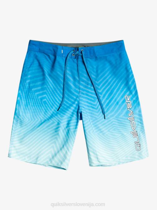 Quiksilver PJ4H1282 moški dihalka modra vsakodnevne deskarske hlače warp fade 20