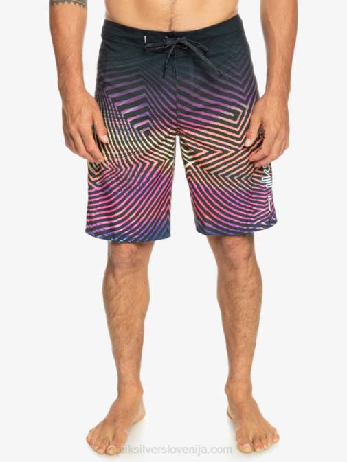 Quiksilver PJ4H1283 moški asfalt vsakodnevne deskarske hlače warp fade 20