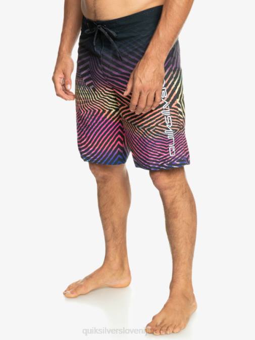 Quiksilver PJ4H1283 moški asfalt vsakodnevne deskarske hlače warp fade 20
