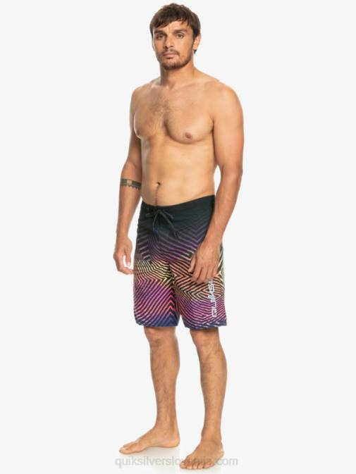 Quiksilver PJ4H1283 moški asfalt vsakodnevne deskarske hlače warp fade 20