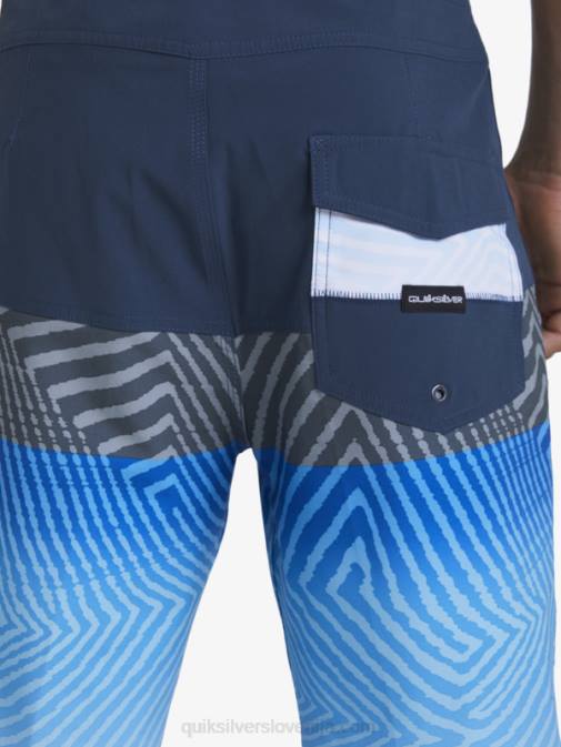 Quiksilver PJ4H128 moški polnočna mornarica deskarske hlače surfsilk panel 20