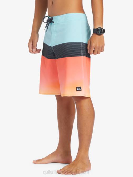 Quiksilver PJ4H129 moški angelsko modra deskarske hlače surfsilk panel 20
