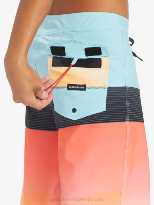 Quiksilver PJ4H129 moški angelsko modra deskarske hlače surfsilk panel 20
