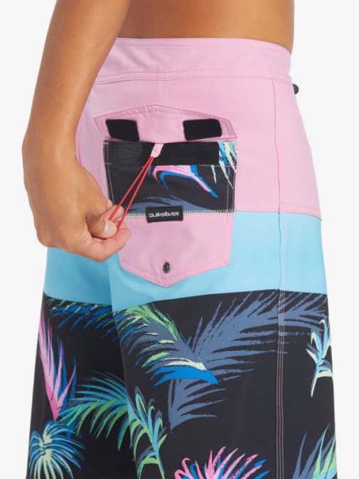 Quiksilver PJ4H130 moški mesečina slezasta deskarske hlače surfsilk panel 20