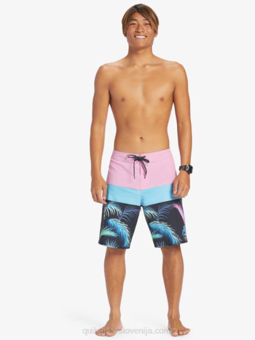 Quiksilver PJ4H130 moški mesečina slezasta deskarske hlače surfsilk panel 20