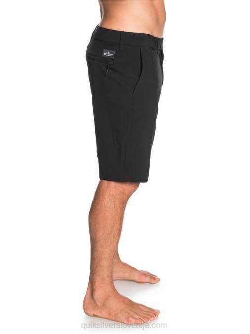 Quiksilver PJ4H1317 moški Črna hibridne kratke hlače union amphibian 20
