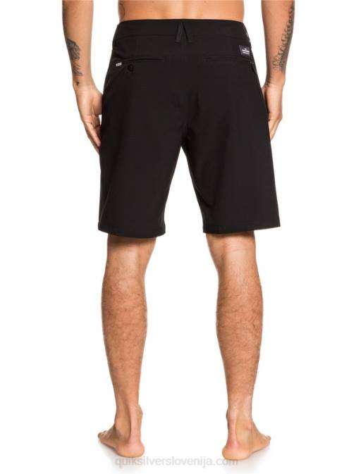 Quiksilver PJ4H1317 moški Črna hibridne kratke hlače union amphibian 20