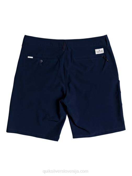 Quiksilver PJ4H1318 moški mornarsko modri blazer hibridne kratke hlače union amphibian 20