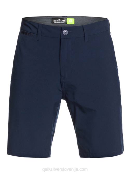 Quiksilver PJ4H1318 moški mornarsko modri blazer hibridne kratke hlače union amphibian 20