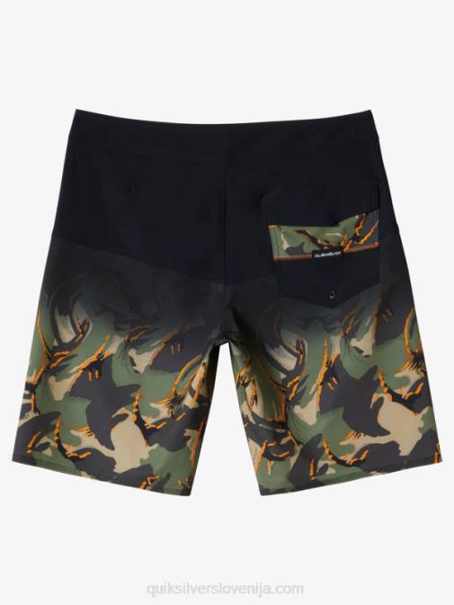 Quiksilver PJ4H131 moški Črna deskarske hlače surfsilk panel 20