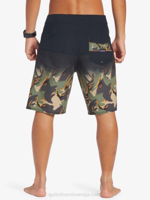 Quiksilver PJ4H131 moški Črna deskarske hlače surfsilk panel 20