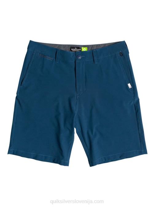 Quiksilver PJ4H1320 moški majolika modra hibridne kratke hlače union amphibian 20