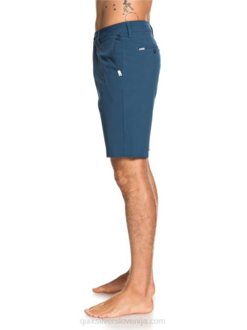 Quiksilver PJ4H1320 moški majolika modra hibridne kratke hlače union amphibian 20