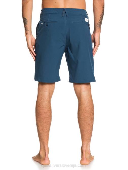 Quiksilver PJ4H1320 moški majolika modra hibridne kratke hlače union amphibian 20