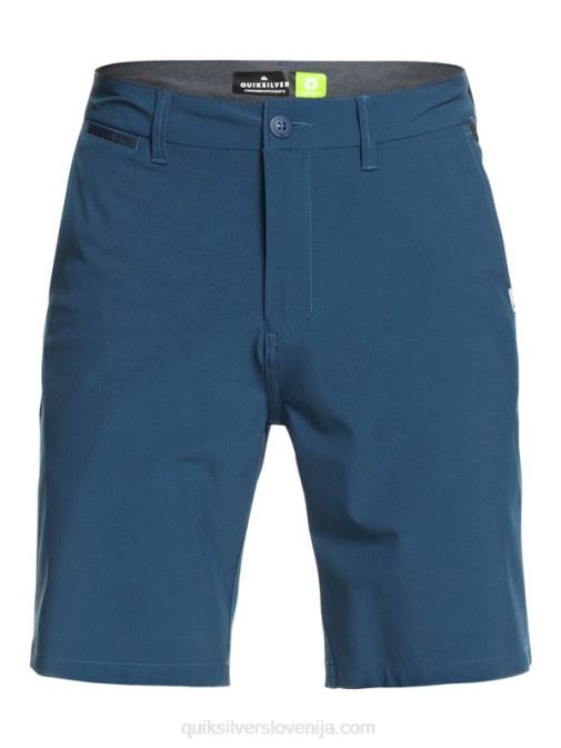 Quiksilver PJ4H1320 moški majolika modra hibridne kratke hlače union amphibian 20