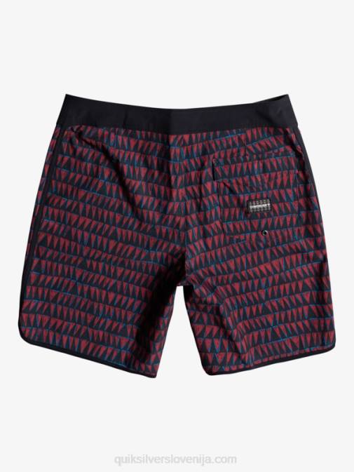 Quiksilver PJ4H1322 moški rubinasto vino deskarske hlače surfsilk hawaii scallop 19