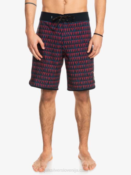 Quiksilver PJ4H1322 moški rubinasto vino deskarske hlače surfsilk hawaii scallop 19