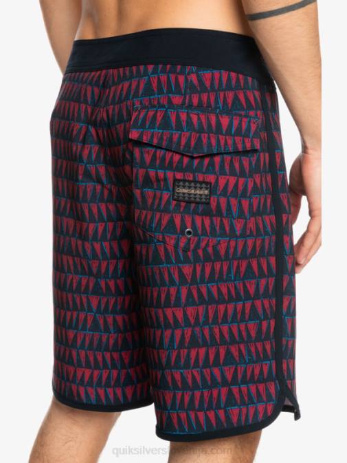 Quiksilver PJ4H1322 moški rubinasto vino deskarske hlače surfsilk hawaii scallop 19