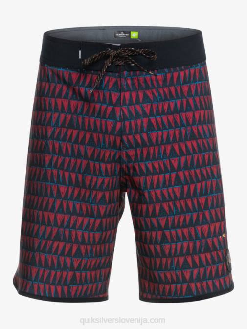 Quiksilver PJ4H1322 moški rubinasto vino deskarske hlače surfsilk hawaii scallop 19