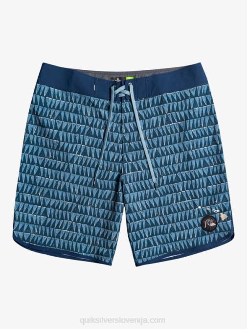 Quiksilver PJ4H1323 moški deželno modra deskarske hlače surfsilk hawaii scallop 19