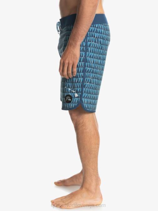 Quiksilver PJ4H1323 moški deželno modra deskarske hlače surfsilk hawaii scallop 19
