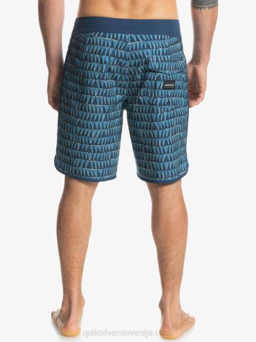 Quiksilver PJ4H1323 moški deželno modra deskarske hlače surfsilk hawaii scallop 19