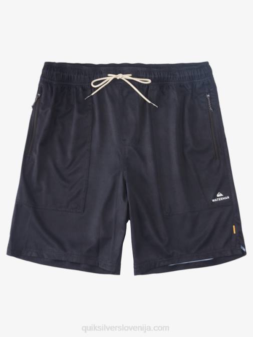 Quiksilver PJ4H1324 moški Črna waterman skavtske hlače z zadrgo amphibian 20