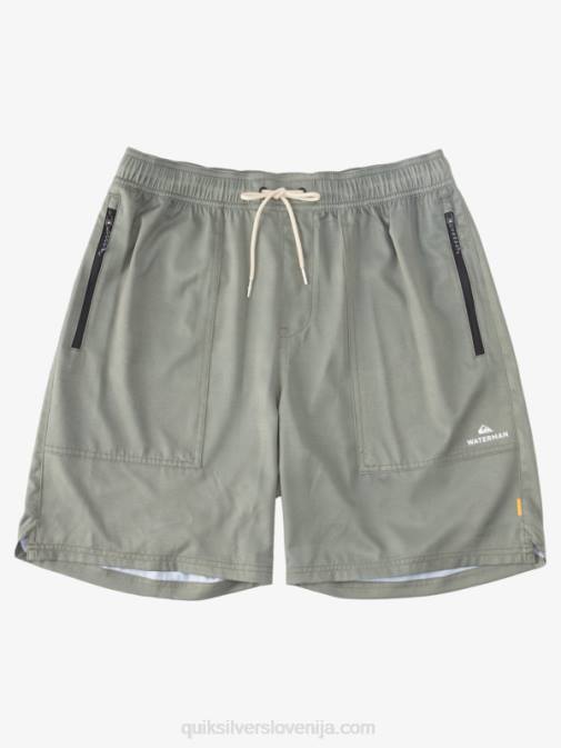 Quiksilver PJ4H1325 moški prašna oliva waterman skavtske hlače z zadrgo amphibian 20