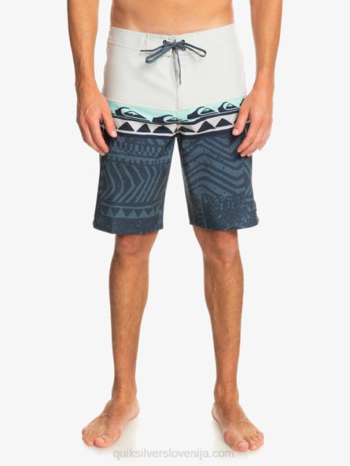 Quiksilver PJ4H135 moški sivo vijolična deskarske hlače surfsilk panel 20