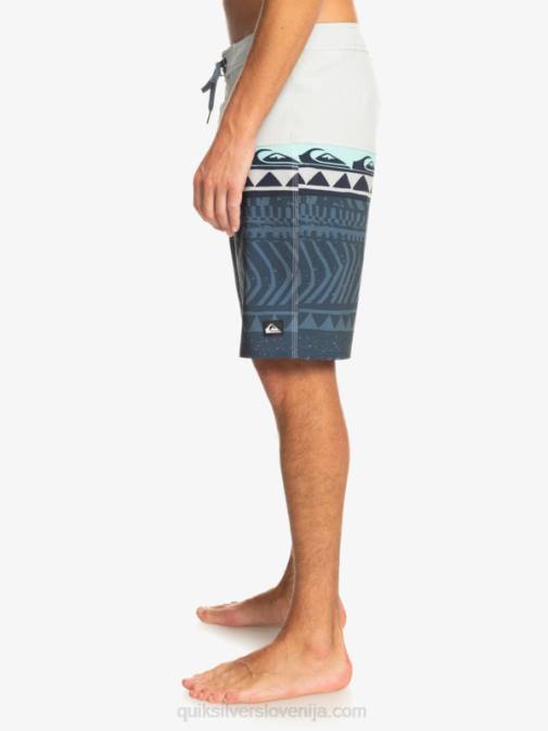 Quiksilver PJ4H135 moški sivo vijolična deskarske hlače surfsilk panel 20
