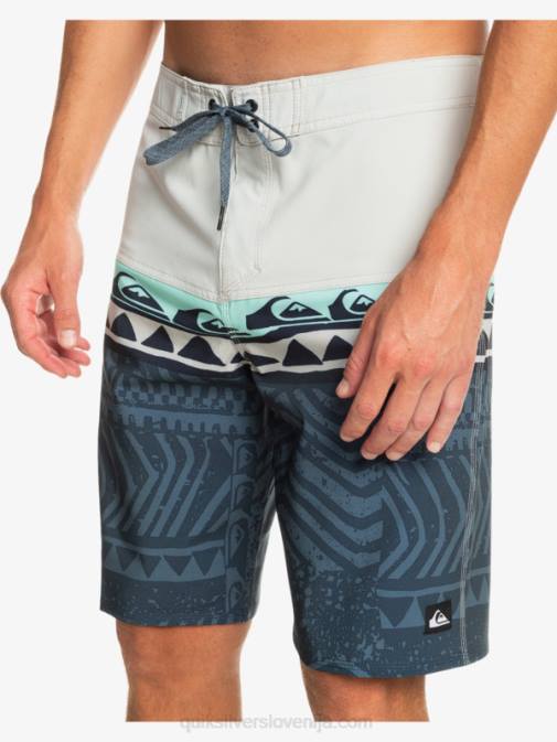 Quiksilver PJ4H135 moški sivo vijolična deskarske hlače surfsilk panel 20