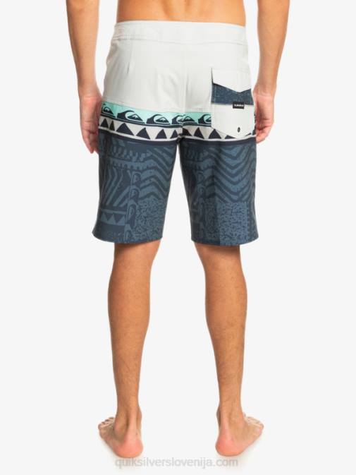 Quiksilver PJ4H135 moški sivo vijolična deskarske hlače surfsilk panel 20