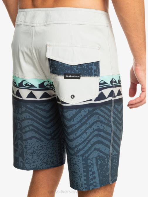 Quiksilver PJ4H135 moški sivo vijolična deskarske hlače surfsilk panel 20
