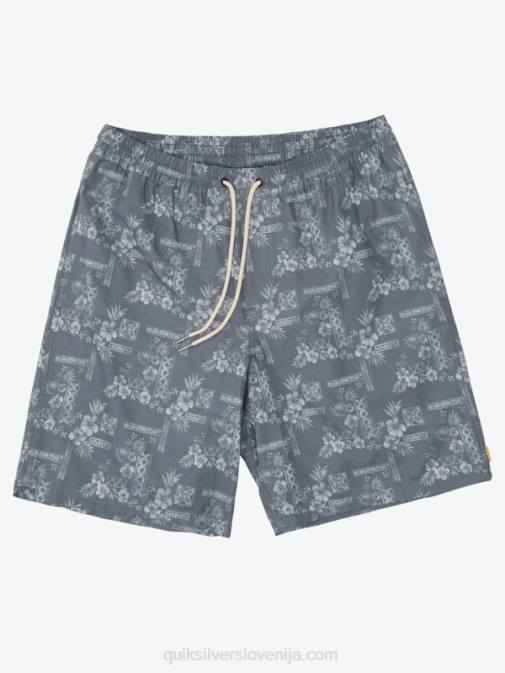 Quiksilver PJ4H1366 moški black stonesteps vol waterman stone steps 19 volley