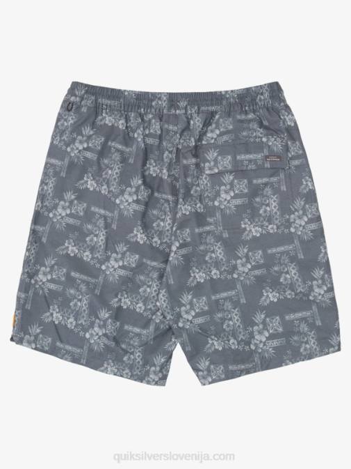 Quiksilver PJ4H1366 moški black stonesteps vol waterman stone steps 19 volley