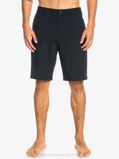 Quiksilver PJ4H138 moški Črna kratke hlače ocean union amphibian 20 hybrid
