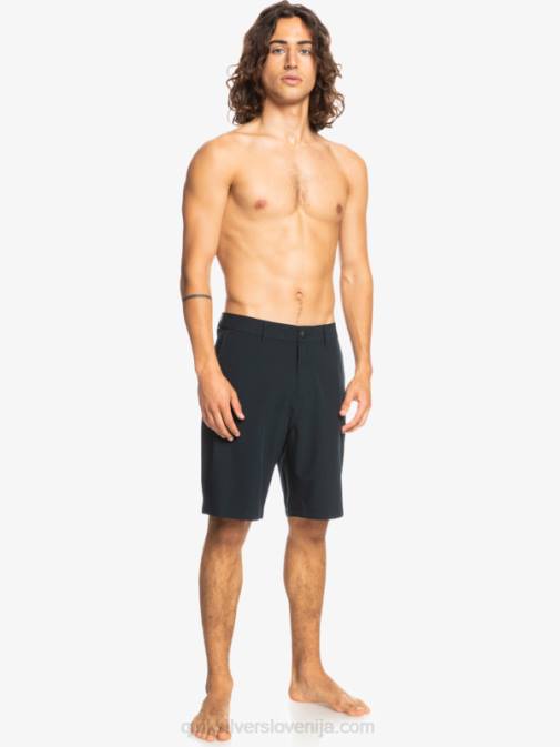 Quiksilver PJ4H138 moški Črna kratke hlače ocean union amphibian 20 hybrid