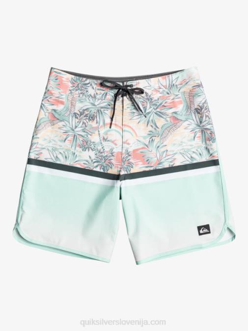 Quiksilver PJ4H1396 moški modro nebo surfsilk division scallop 19 kratke hlače za desko