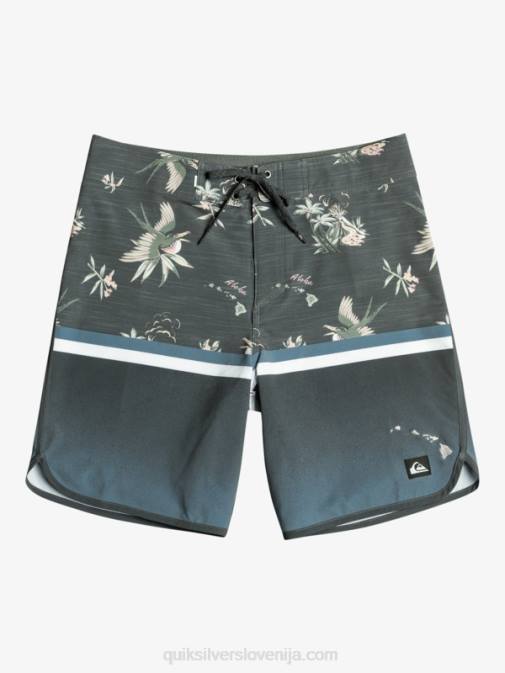 Quiksilver PJ4H1397 moški Beringovo morje surfsilk division scallop 19 kratke hlače za desko