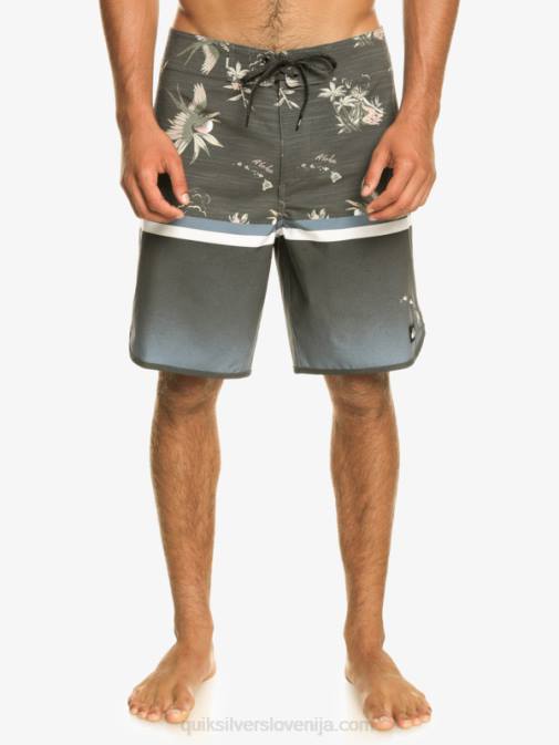 Quiksilver PJ4H1397 moški Beringovo morje surfsilk division scallop 19 kratke hlače za desko