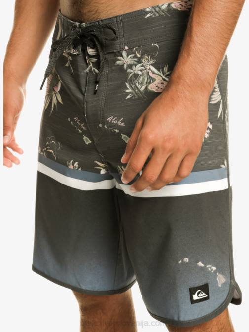 Quiksilver PJ4H1397 moški Beringovo morje surfsilk division scallop 19 kratke hlače za desko