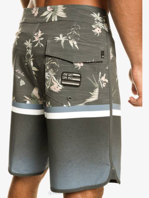 Quiksilver PJ4H1397 moški Beringovo morje surfsilk division scallop 19 kratke hlače za desko