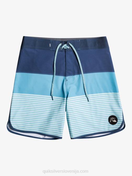Quiksilver PJ4H1398 moški insignija modra surfsilk tijuana 19 kratke hlače za desko