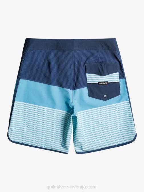 Quiksilver PJ4H1398 moški insignija modra surfsilk tijuana 19 kratke hlače za desko