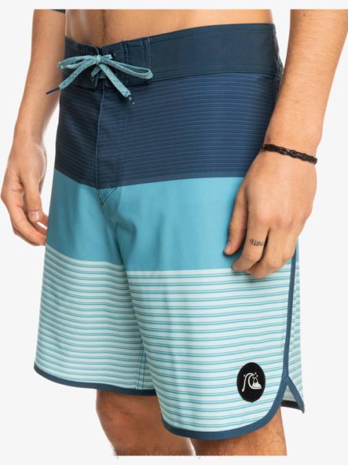 Quiksilver PJ4H1398 moški insignija modra surfsilk tijuana 19 kratke hlače za desko