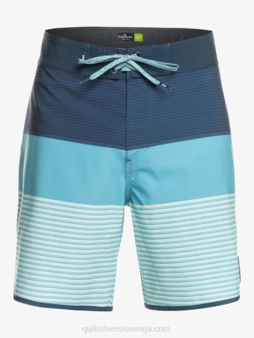 Quiksilver PJ4H1398 moški insignija modra surfsilk tijuana 19 kratke hlače za desko