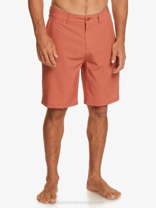 Quiksilver PJ4H139 moški pečena glina kratke hlače ocean union amphibian 20 hybrid